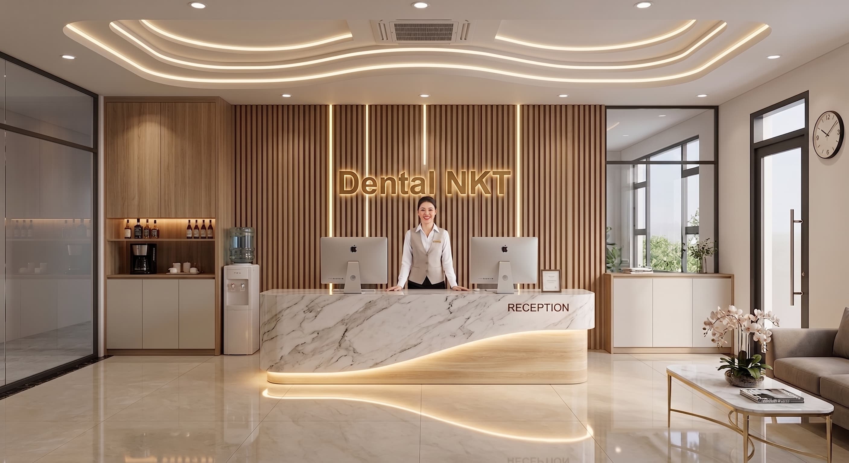 Clinic diagnostics lounge